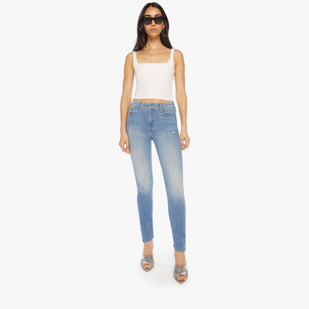 MOTHER THE LOOKER CROP
Shake Well (color) size 25